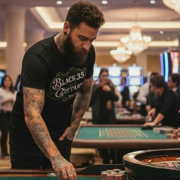 Black 35 Heritage T-Shirt - Image 3